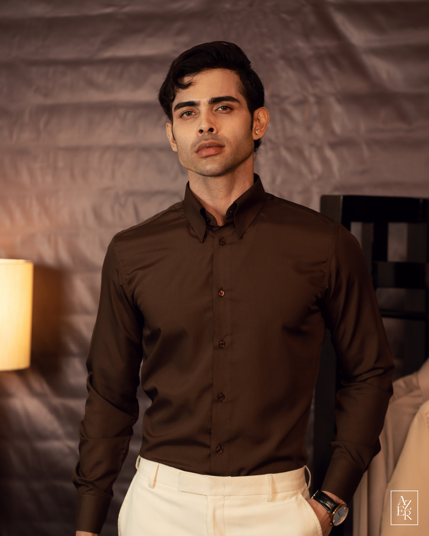 Espresso Brown - Full Sleeve Formal Shirt